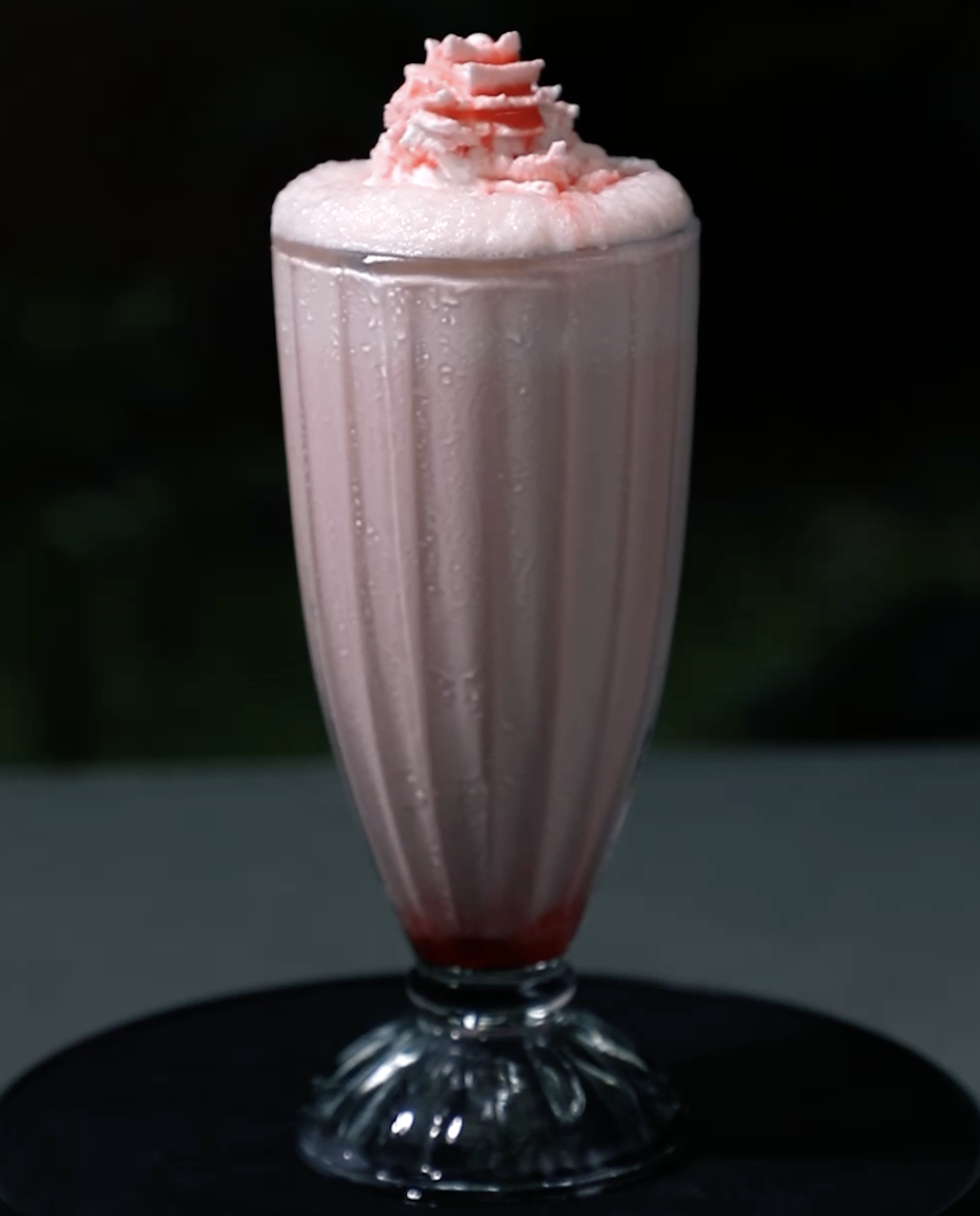 Strawberry Burst Milk Shake at The Fat Chef Whitefield Bangalore